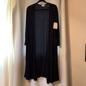 Black Ribbed LuLaRoe Sarah